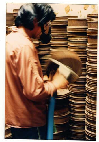Trabajando en la Biblioteca Nacional